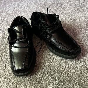 French Toast Black Oxford Shoes toddler 7